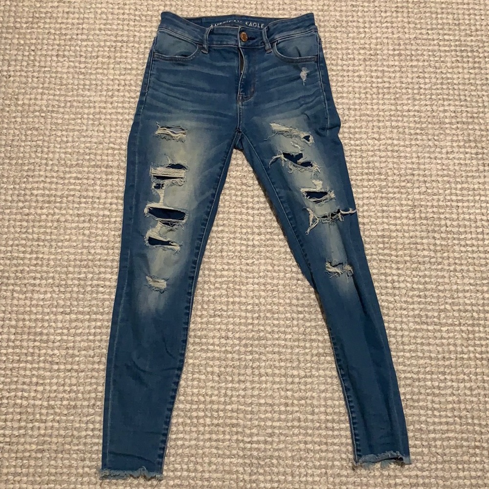 American Eagle High Rise Jegging